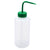 Washbottle Wide Mouth Green Cap, LDPE 1000 mL | 506945-0004