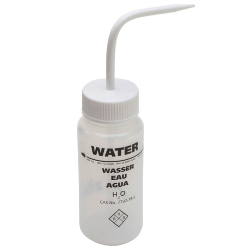 Washbottle Wide Mouth Water ML, LDPE 250 mL | 506955-0001