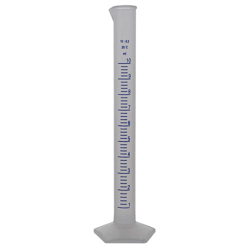 Cylinder Printed Graduated, PP 10 mL, Polypropylene, 2/PK | 537815-0010