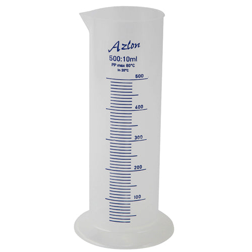 Cylinder Squat Graduated, PP 500 mL, Polypropylene | 537835-0500