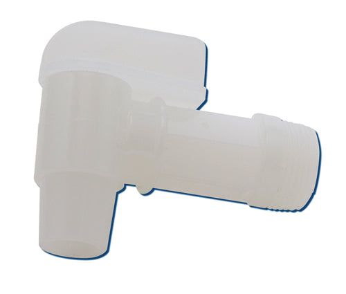 Spigot Natural, LDPE 3/4 In, HDPE, 12/CS | 612935