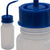 Washbottle Wide Mouth, LDPE 250 mL Blue, 6/PK | 706414-0250