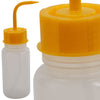 Washbottle Wide Mouth, LDPE 250 mL Yellow | 706424-0250