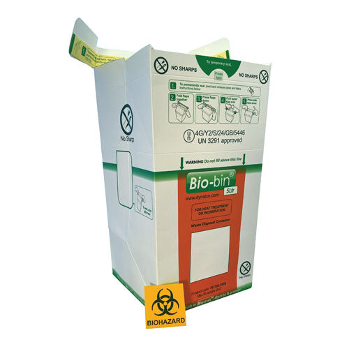 Bio-Bin Benchtop, 7 x 7 x 8.5 In. 5 L Case/50 | 797303-0005