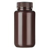Bottle Packaging Wide Mouth Amber HDPE 500 mL | WMPB500A