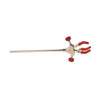 Laboratory Application-Specific 3-Prong Extension Clamp, With Rod, Pvc Coated... | ECPVC1