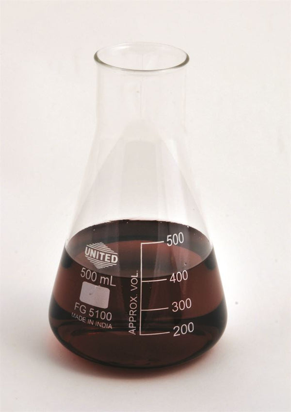 Research-Grade Conical Bench Erlenmeyer Flask, Wide, Boro Gl, 100ml | FG5100-100