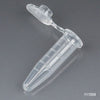 Microcentrifuge Tube, 0.5mL, Attached Snap Cap, Natural, 500/Stand -111554