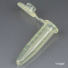 Microcentrifuge Tube, 0.5mL, Attached Snap Cap, Yellow, 500/Stand -111554Y