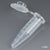 Microcentrifuge Tube, 1.5mL, Attached Snap Cap, Natural, 500/Stand -111564
