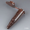 Microcentrifuge Tube, 1.5mL, Attached Snap Cap, Amber, 500/Stand -111564A