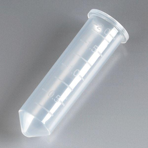 Microcentrifuge Tube, 2mL, No Cap, Natural-111620