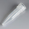 Microtube, 1.5mL, Attached Screw Cap 100/Bag, 10 Bags/Unit-111710