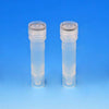 Microtube, 1.5mL, Self-Standing, Attached Screw Cap 100/Bag, 10 Bags/Unit-111720