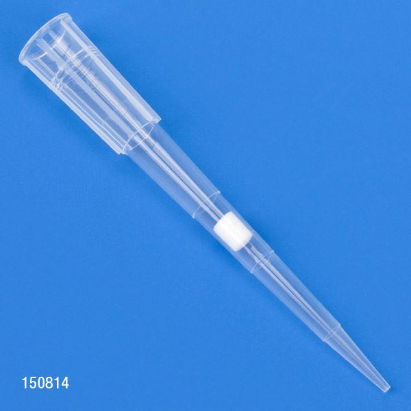 Filter Pipette Tip, 1 - 50uL, 54mm, Natural, STERILE, 96/Rack, 10 Racks/Box-150814