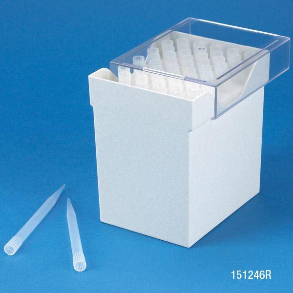 Pipette Tip, 1000 - 5000uL (1-5mL), Natural, Brand, EDP2 & SMI, 50/Rack, 4 Racks/Unit-151246R