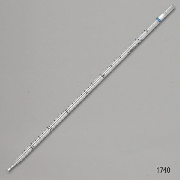 Serological Pipette, 5mL, PS, Standard Tip, 342mm, STERILE, Blue Band, Wrapped, 250/Dispenser Box-1740