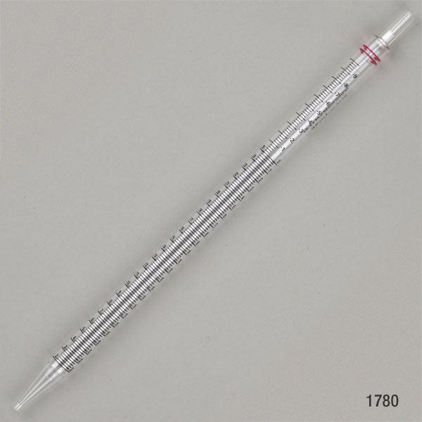 Serological Pipette, 25mL, PS, Standard Tip, 345mm, STERILE, Red Band, Wrapped, 100/Dispenser Box-1780