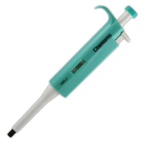 Pipette, Diamond, Fixed Volume, 1000uL (1mL), Light Green-3302-1000