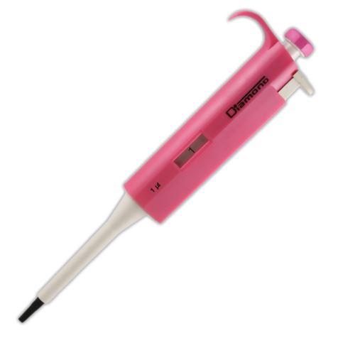 Pipette, Diamond, Fixed Volume, 1uL, Pink-3302-1