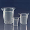 Beaker, Three Corner, Clarified PP, 400mL-3633
