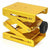 Lab Jack, Heavy Duty, Metal, Large, Yellow, Base: 5.9" x 4.75" (150 x 121mm)-450000LG
