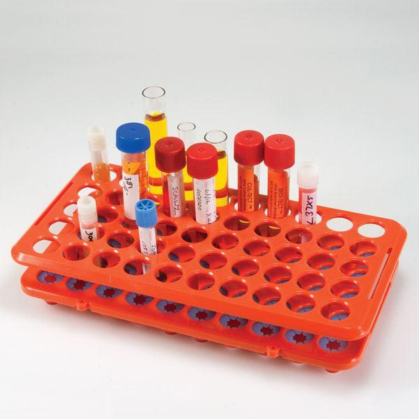 Grip Rack, Rack with Tube Grippers Orange-456921