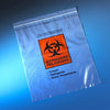 Bag, Biohazard Specimen Transport, 12" x 15", Zipper Closure, 100/Pack, 5 Packs/Unit-4929