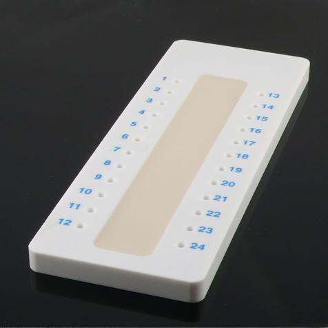 Capillary Tube Holding Tray with Sigillum Wax Sealant, 24-Place-51601