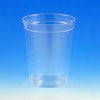 Specimen Container, 6.5oz, with Pour Spout, PS, Graduated-5921