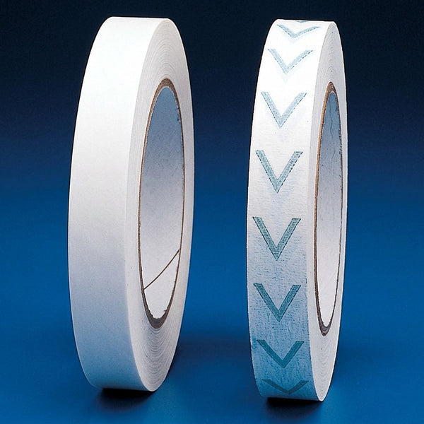 Industrial Autoclave Steam Sterilization Indicator Tape, 0.75 Wide x 50 Meters | 601052