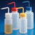 Wash Bottle, Squeeze with Wide Mouth, Screwcap, PE, 500mL, Red-601638R