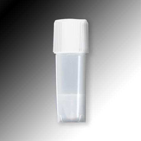 Sample Tube, 1.2mL, External Threads, Conical Bottom, Self-Standing-6030