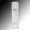 Sample Tube, 2mL, External Threads, White Graduations & Marking Area, Self-Standing-6052
