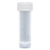 Transport Tube, 5mL, with Attached White Screw Cap, STERILE, 25/Bag-6101S