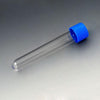 Test Tube with Attached Red Screw Cap, 16 x 100mm (10mL), PS, STERILE, Wrapped-6152