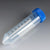 Centrifuge Tube, 50mL, Attached Blue Flat Top Screw Cap, STERILE, 25/Rack, 20 Racks/Unit-6289