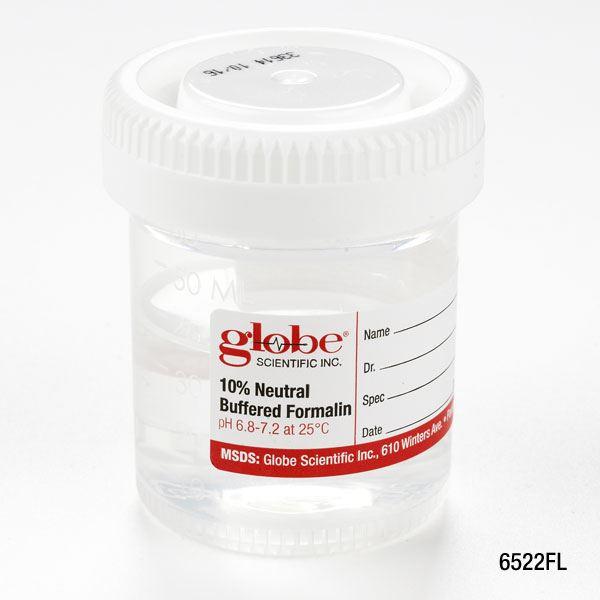 Pre-Filled Container with Click Close Lid: Tite-Rite, 60mL (2oz), 24/Box, 4 Boxes/Unit-6522FL