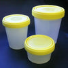 Container: Histology, 1000mL (32oz), Graduated, with Separate Yellow Screwcap-6545
