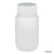Bottle, Wide Mouth Bottle, Attached PP Screw Cap, 125mL, 12/Pack-7000125