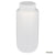 Bottle, Wide Mouth Bottle, Attached PP Screw Cap, 1000mL, 6/Pack-7001000