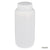Bottle, Wide Mouth, LDPE Bottle, Attached PP Screw Cap, 1000mL, 12/Pack-7021000