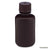 Bottle, Narrow Mouth, HDPE Bottle, Attached PP Screw Cap, Amber, 60mL, 12/Pack-7060060AM