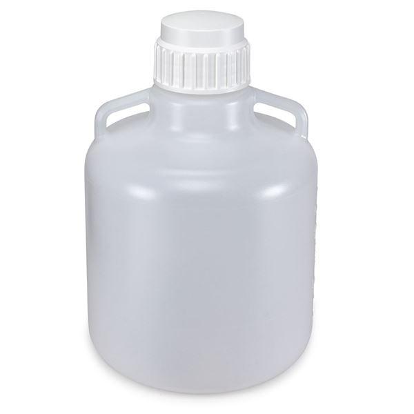Carboy, Round with Handles, LDPE, 10 Liter-7250010