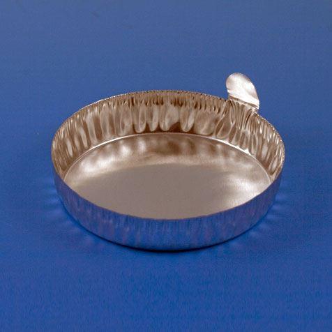 Aluminum Dish, 70mm, 2.0g (80mL), 100/Pack, 10 Packs/Unit-8307
