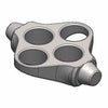Buckets, for use with GCC-MP-SWING Rotor, 4 each for 16 x 10mL, 12mL and 15mL tubes-GCC-MP-SWING-15ML16