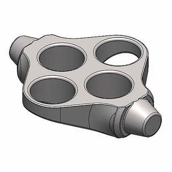Buckets, for use with GCC-MP-SWING Rotor, 4 each for 16 x 10mL, 12mL and 15mL tubes-GCC-MP-SWING-15ML16