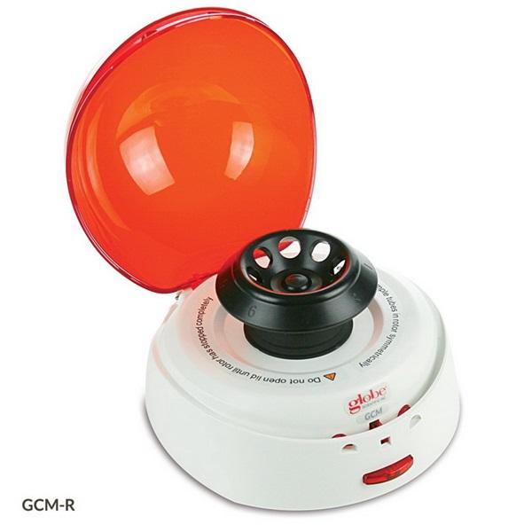 Centrifuge, Mini, 8-Place, 7000rpm Fixed Speed, 240v, 50Hz, UK Plug, Red Lid -GCM-R-UK