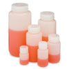 Bottle, Wide Mouth, HDPE Bottle, Attached PP Screw Cap, 500mL, 12/Pack-7010500