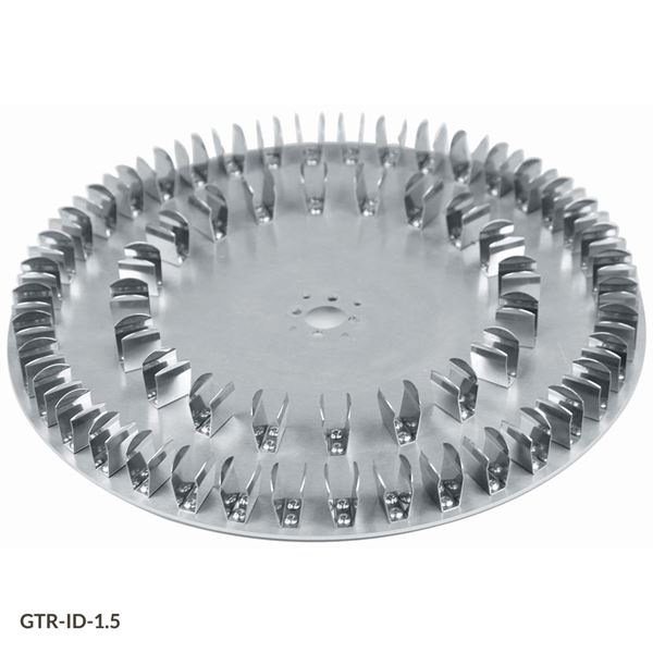 Tube Holder Disk GTR-ID Series Tube Rotators, 60-Place Disk, for 1.5mL Microcentrifuge Tubes-GTR-ID-1.5